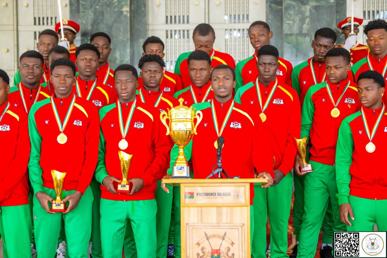 Sacre des Étalons U20 à l’UFOA-B : Le Capitaine Ibrahim TRAORÉ salue l'excellence et annonce une refonte du suivi sportif national